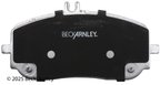 Beck Arnley 085-7160 Disc Brake Pad Set - Front - view 4