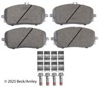 Beck Arnley 085-7160 Disc Brake Pad Set - Front - view 1