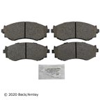 Beck Arnley 089-1364 Disc Brake Pad Set - Front - view 1