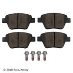 Beck Arnley 089-1940 Disc Brake Pad Set - Rear - view 1