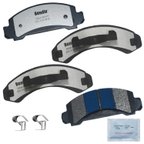 Bendix Friction MKD205FM Disc Brake Pad Set - Front - view 1
