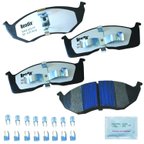 Bendix Friction MKD591FM Disc Brake Pad Set - Front - view 1