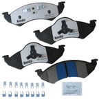 Bendix Friction MKD820FM Disc Brake Pad Set - Front - view 1