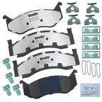Bendix Friction MKD86FM Disc Brake Pad Set - Front - view 1