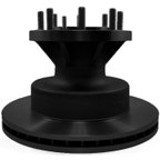 Bendix Friction SDR5071 Disc Brake Rotor and Hub Assembly - Front - view 1