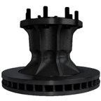 Bendix Friction SDR5134 Disc Brake Rotor and Hub Assembly - Front - view 1