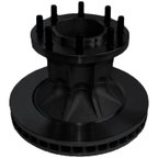 Bendix Friction SDR5134 Disc Brake Rotor and Hub Assembly - Front - view 2
