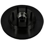 Bendix Friction SDR5519 Disc Brake Rotor and Hub Assembly - Front - view 2