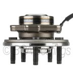 BCA WE60726 Wheel Bearing and Hub Assembly - Front - view 4