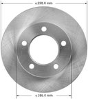 Bendix Friction PRT1214 Disc Brake Rotor - Front - view 1