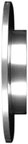 Bendix Friction PRT1244 Disc Brake Rotor - Front - view 2