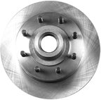 Bendix Friction PRT1487 Disc Brake Rotor and Hub Assembly - Front - view 1