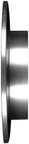 Bendix Friction PRT5040 Disc Brake Rotor - Rear - view 2