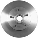 Bendix Friction PRT5216 Disc Brake Rotor and Hub Assembly - Front - view 1