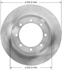 Bendix Friction PRT5630 Disc Brake Rotor - Rear - view 1