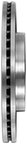 Bendix Friction PRT5661 Disc Brake Rotor - Front - view 2