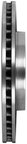 Bendix Friction PRT5705 Disc Brake Rotor - Front - view 2