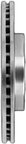 Bendix Friction PRT5721 Disc Brake Rotor - Front - view 2
