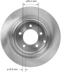 Bendix Friction PRT5896 Disc Brake Rotor - Rear - view 3
