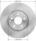 Bendix Friction PRT5957 Disc Brake Rotor - Front - view 1