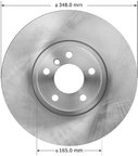 Bendix Friction PRT5969 Disc Brake Rotor - Front - view 1