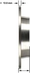 Bendix Friction PRT6149 Disc Brake Rotor - Rear - view 2