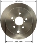 Bendix Friction PRT6157 Disc Brake Rotor - Rear - view 1