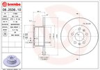 Brembo 08.2536.10 Disc Brake Rotor - Front - view 3
