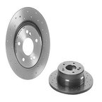 Brembo 08.5178.3X Disc Brake Rotor - Rear - view 1