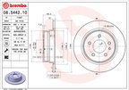 Brembo 08.5442.10 Disc Brake Rotor - Rear - view 2