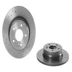 Brembo 08.7211.2X Disc Brake Rotor - Rear - view 1