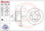 Brembo 08.7725.20 Disc Brake Rotor - Rear - view 4