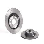 Brembo 08.8843.2X Disc Brake Rotor - Rear - view 1
