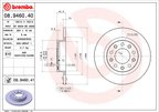 Brembo 08.9460.41 Disc Brake Rotor - Rear - view 7