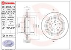 Brembo 08.9462.11 Disc Brake Rotor - Rear - view 3