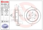 Brembo 08.A446.11 Disc Brake Rotor - Rear - view 3