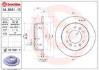 Brembo 08.B561.11 Disc Brake Rotor - Rear - view 2