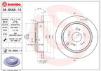 Brembo 08.B568.11 Disc Brake Rotor - Rear - view 2