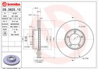 Brembo 09.3825.10 Disc Brake Rotor - Front - view 3