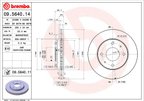 Brembo 09.5640.11 Disc Brake Rotor - Front - view 2