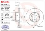 Brembo 09.6924.11 Disc Brake Rotor - Front - view 3