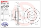 Brembo 09.7650.11 Disc Brake Rotor - Front - view 2