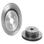 Brembo 09.7813.2X Disc Brake Rotor - Rear - view 1