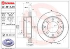 Brembo 09.8812.81 Disc Brake Rotor - Rear - view 7