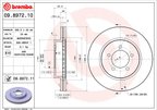 Brembo 09.8972.11 Disc Brake Rotor - Front - view 4