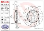 Brembo 09.9313.33 Disc Brake Rotor - Front - view 4