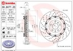 Brembo 09.9477.23 Disc Brake Rotor - Front - view 4