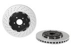 Brembo 09.A187.13 Disc Brake Rotor - Front - view 5