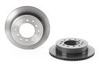 Brembo 09.A334.11 Disc Brake Rotor - Rear - view 2