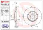 Brembo 09.A426.11 Disc Brake Rotor - Front - view 3